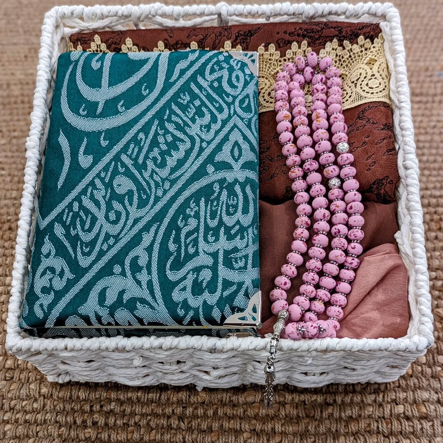 Mt Uhud Beads, Infused with Madani Rose Petals (99 Count)