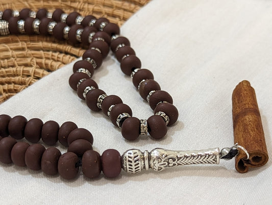 Mt. Uhud Cinnamon infused Prayer Beads